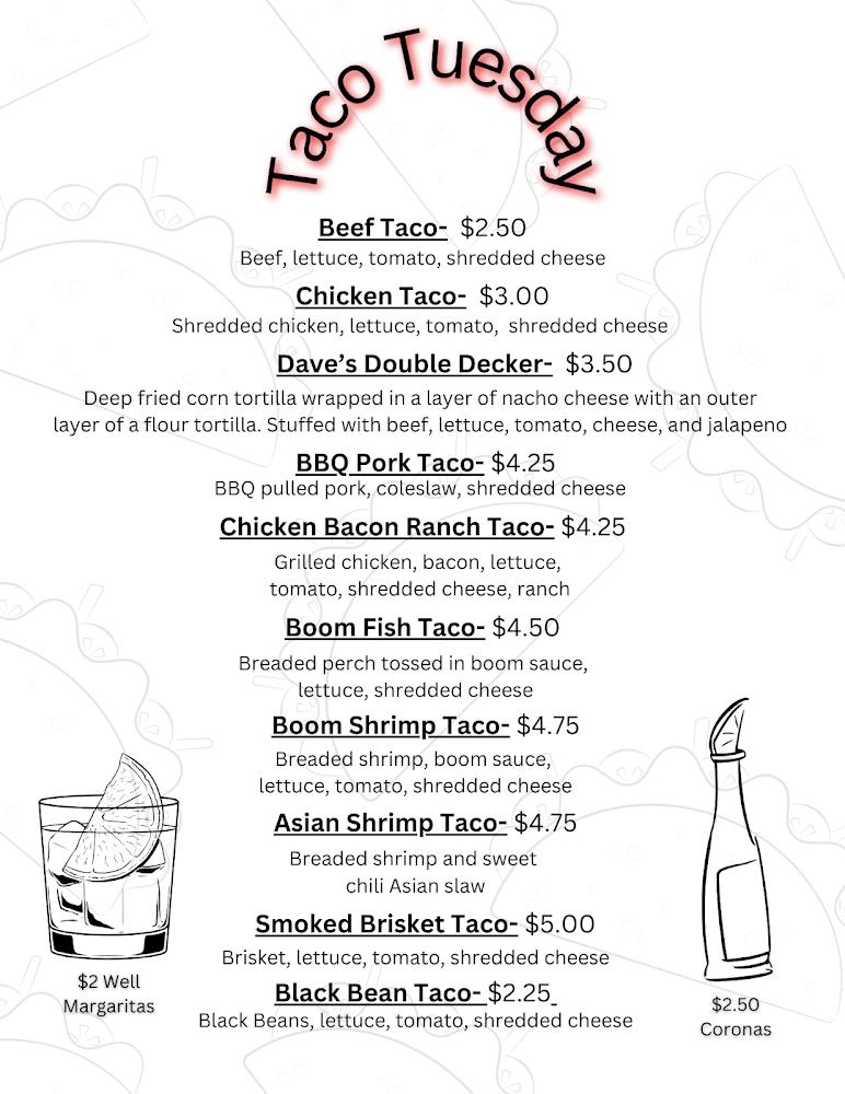 Jack's Place Roscommon Menu image 4